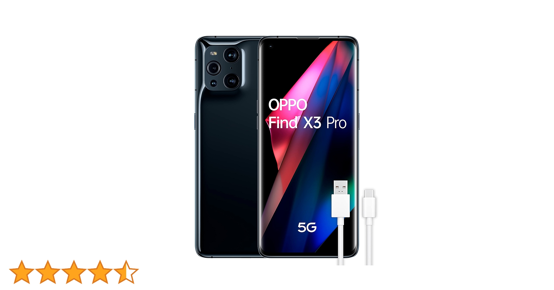 Gaming Oppo Find X3 Pro 12GB/256GB 新品 OPPO Find X3 Pro 5G - 12 GB RAM i 256 GB pamięci SIM